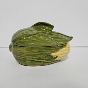 Shawnee Corn King 73 Small Individual Casserole with Lid Vintage